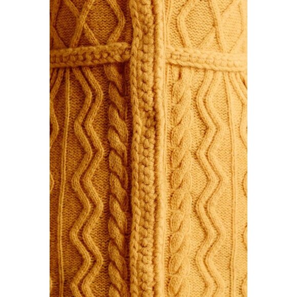 Anthropologie Sparrow Strathmore Wool Sweater Knit Cardigan Jacket long Sleeve S - Picture 4 of 12